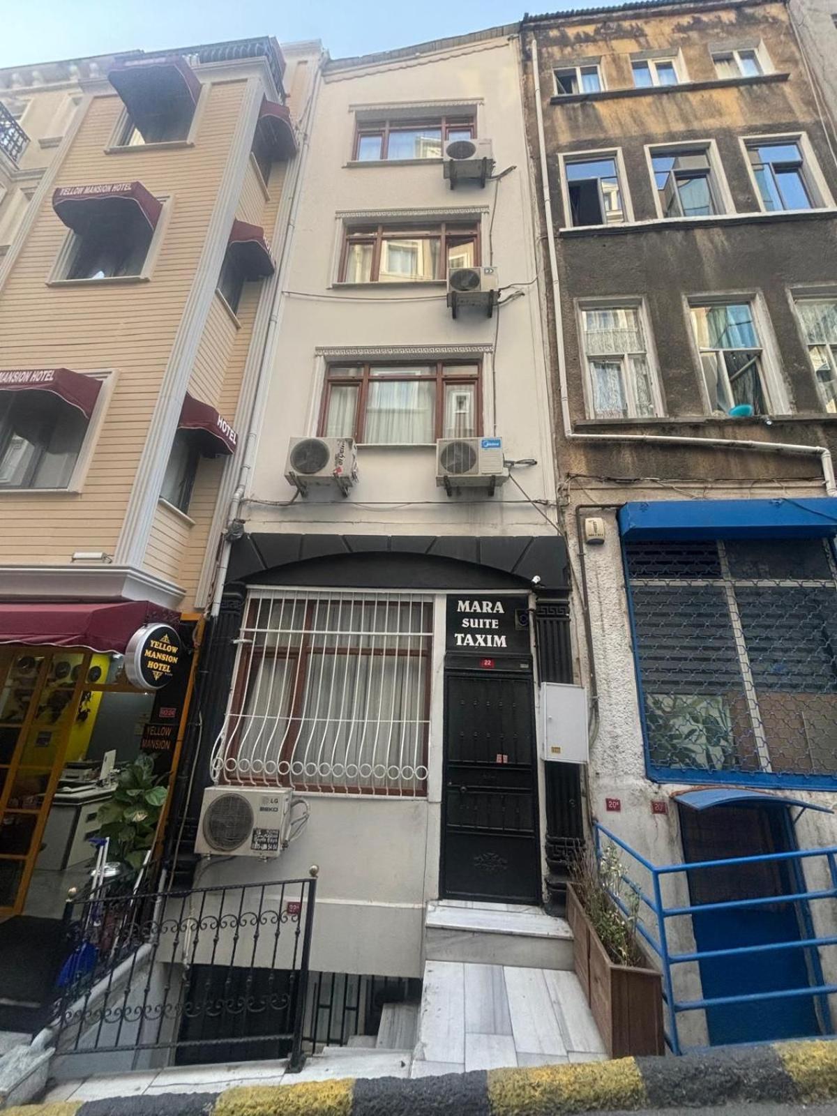 Mara Suite Taxim Istanbulská provincie Exteriér fotografie